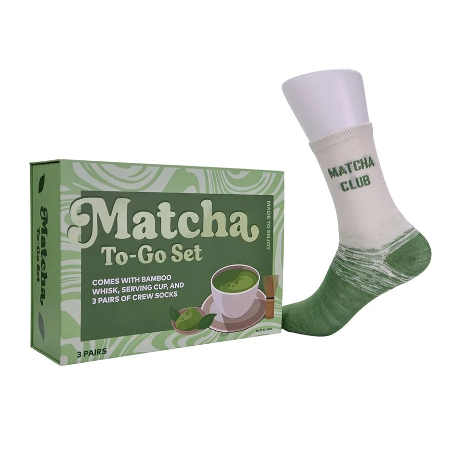 Matcha Set Sock Gift Set